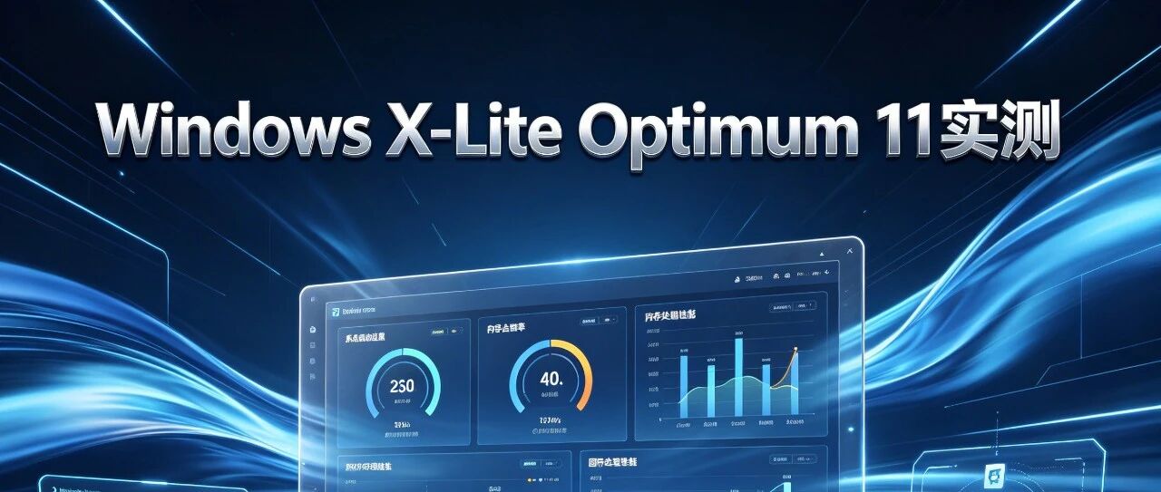 Windows X-Lite Optimum 11 实测：4G内存流畅起飞